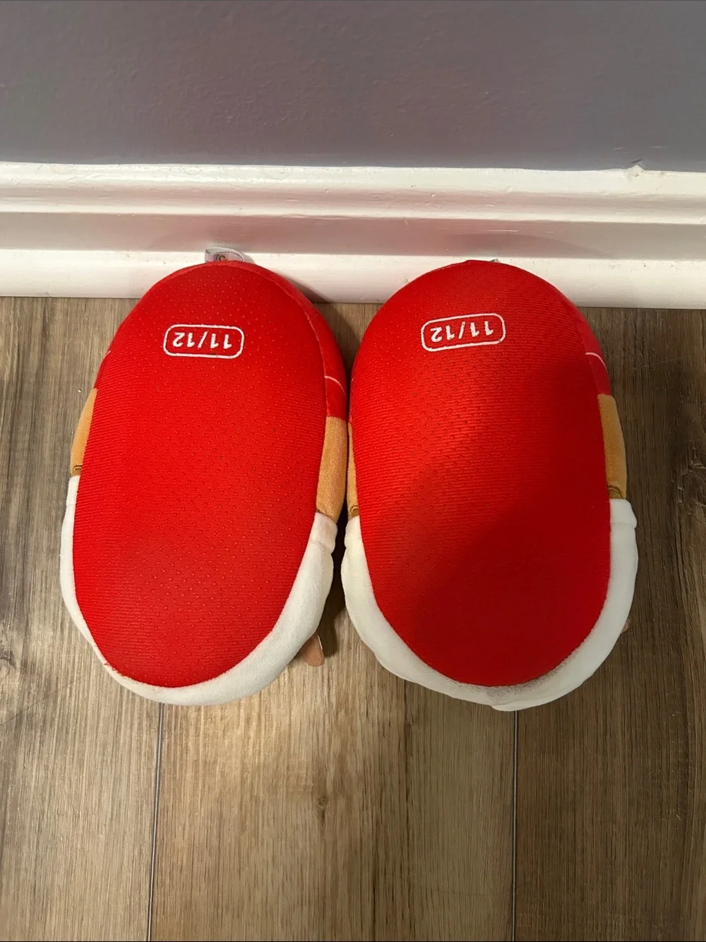 Christmas Squishmallows Kids Gingerbread Plush Slippers